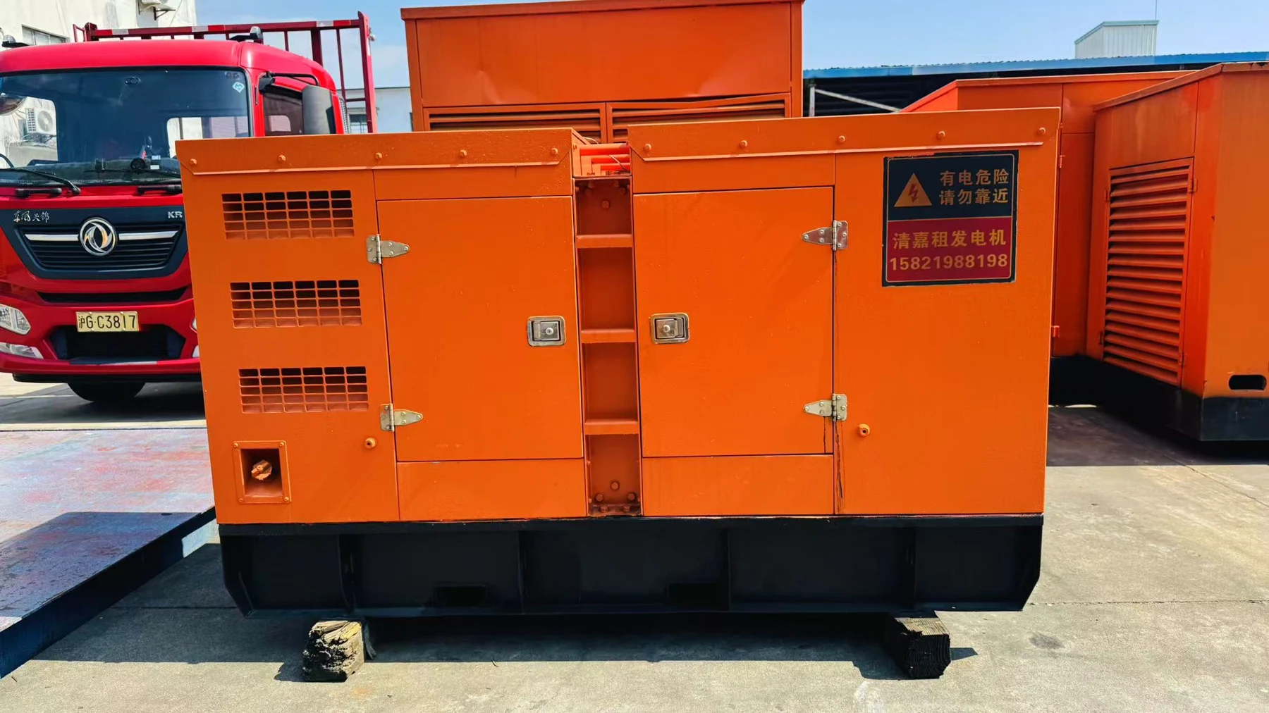 100kW 发电机设备实拍